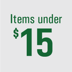 Items under $15